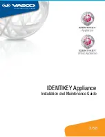 Предварительный просмотр 1 страницы Vasco IDENTIKEY AG-3 Series Installation And Maintenance Manual