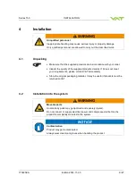 Предварительный просмотр 9 страницы VAT 150 Series Installation, Operating,  & Maintenance Instructions