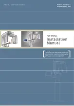 Vatech PaX-Primo Installation Manual предпросмотр