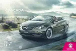 Preview for 1 page of Vauxhall Cascada Manual