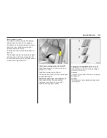 Предварительный просмотр 57 страницы Vauxhall Meriva Owner'S Manual