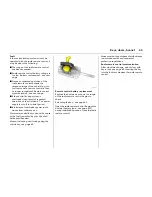 Предварительный просмотр 69 страницы Vauxhall Vectra Operation & Maintenance Instructions Manual