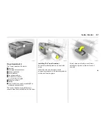 Предварительный просмотр 91 страницы Vauxhall Vectra Operation & Maintenance Instructions Manual