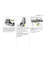 Предварительный просмотр 99 страницы Vauxhall Vectra Operation & Maintenance Instructions Manual