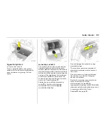 Предварительный просмотр 105 страницы Vauxhall Vectra Operation & Maintenance Instructions Manual