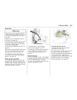 Предварительный просмотр 111 страницы Vauxhall Vectra Operation & Maintenance Instructions Manual