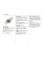 Предварительный просмотр 138 страницы Vauxhall Vectra Operation & Maintenance Instructions Manual