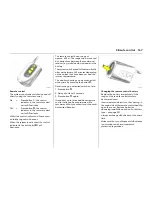 Предварительный просмотр 171 страницы Vauxhall Vectra Operation & Maintenance Instructions Manual