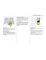 Предварительный просмотр 203 страницы Vauxhall Vectra Operation & Maintenance Instructions Manual