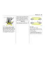 Предварительный просмотр 221 страницы Vauxhall Vectra Operation & Maintenance Instructions Manual