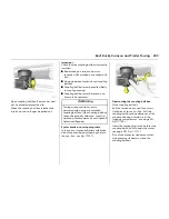 Предварительный просмотр 227 страницы Vauxhall Vectra Operation & Maintenance Instructions Manual