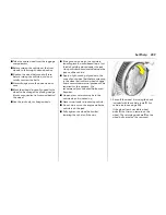 Предварительный просмотр 243 страницы Vauxhall Vectra Operation & Maintenance Instructions Manual