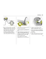 Предварительный просмотр 245 страницы Vauxhall Vectra Operation & Maintenance Instructions Manual