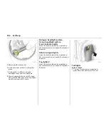 Предварительный просмотр 262 страницы Vauxhall Vectra Operation & Maintenance Instructions Manual