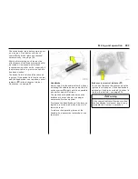 Preview for 214 page of Vauxhall Vectra Owner'S Manual