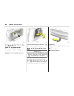 Preview for 227 page of Vauxhall Vectra Owner'S Manual