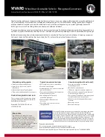 Preview for 1 page of Vauxhall VIVARO Conversion Manual