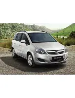 Предварительный просмотр 10 страницы Vauxhall Zafira Specifications