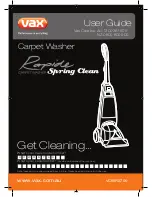 Vax Rapide Spring Clean VCWRS700 User Manual preview