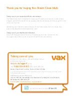 Preview for 4 page of Vax Steam Clean Multi S85-CM Let'S Get Started