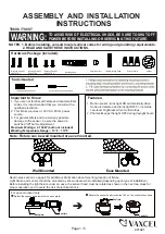 Vaxcel T0696 Assembly And Installation Instructions preview