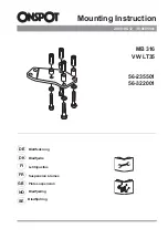 VBG Onspot Mounting Instruction предпросмотр