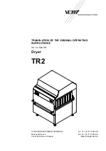 vc999 TR2 Translation Of The Original Operating Instructions предпросмотр