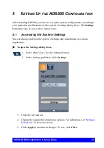 Предварительный просмотр 43 страницы VCON HD5000 Series Installation & Setup Manual