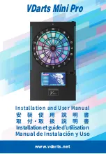 VDarts Mini Pro Installation And User Manual preview