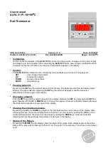 VDH ALFA 51 PI User Manual preview