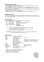 Preview for 2 page of VDH ALFA 51 PI User Manual