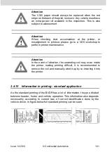 Preview for 101 page of VDO BVDR User Manual/Instructions