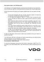 Preview for 114 page of VDO BVDR User Manual/Instructions