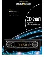VDO CD 2001 - Datasheet preview