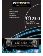 VDO CD 2100 - Datasheet preview