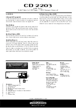 Preview for 2 page of VDO CD 2203 - Datasheet