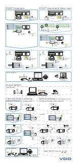 Preview for 1 page of VDO DLKpro Quick Start Manual
