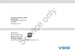 Preview for 116 page of VDO DTCO 1381 Operating Instructions Company & Driver