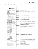 Предварительный просмотр 8 страницы VDO DTCO 1381 Operating Instructions Manual