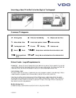 Предварительный просмотр 9 страницы VDO DTCO 1381 Operating Instructions Manual