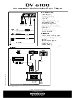 Предварительный просмотр 2 страницы VDO DV 6100 Specifications