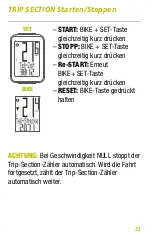 Preview for 21 page of VDO M3 WR Short Instruction Manual