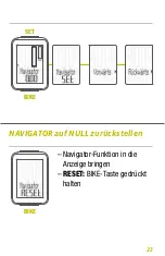 Предварительный просмотр 23 страницы VDO M3 WR Short Instruction Manual