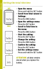 Preview for 42 page of VDO M3 WR Short Instruction Manual