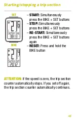 Предварительный просмотр 45 страницы VDO M3 WR Short Instruction Manual