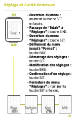 Preview for 61 page of VDO M3 WR Short Instruction Manual