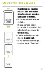 Preview for 67 page of VDO M3 WR Short Instruction Manual