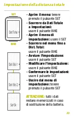 Preview for 89 page of VDO M3 WR Short Instruction Manual