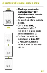 Предварительный просмотр 115 страницы VDO M3 WR Short Instruction Manual