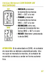 Предварительный просмотр 117 страницы VDO M3 WR Short Instruction Manual